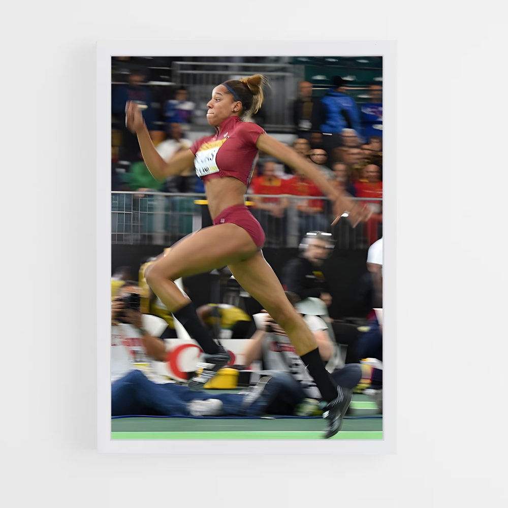 Poster Saut de Vie – affiche Athlétisme (vue 3)